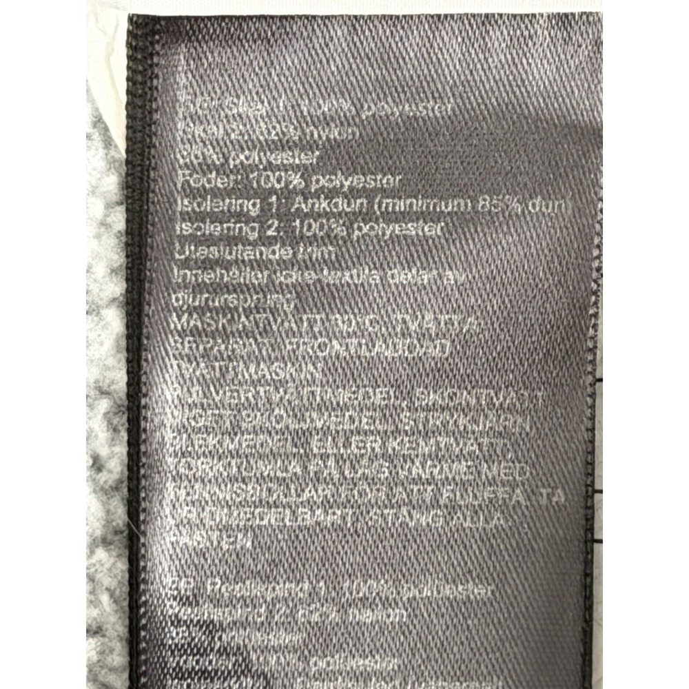 Marmot Women Jacket Medium Thea 700 Fill Down Insulate Gray Puffer Fleece Winter - Picture 14 of 16